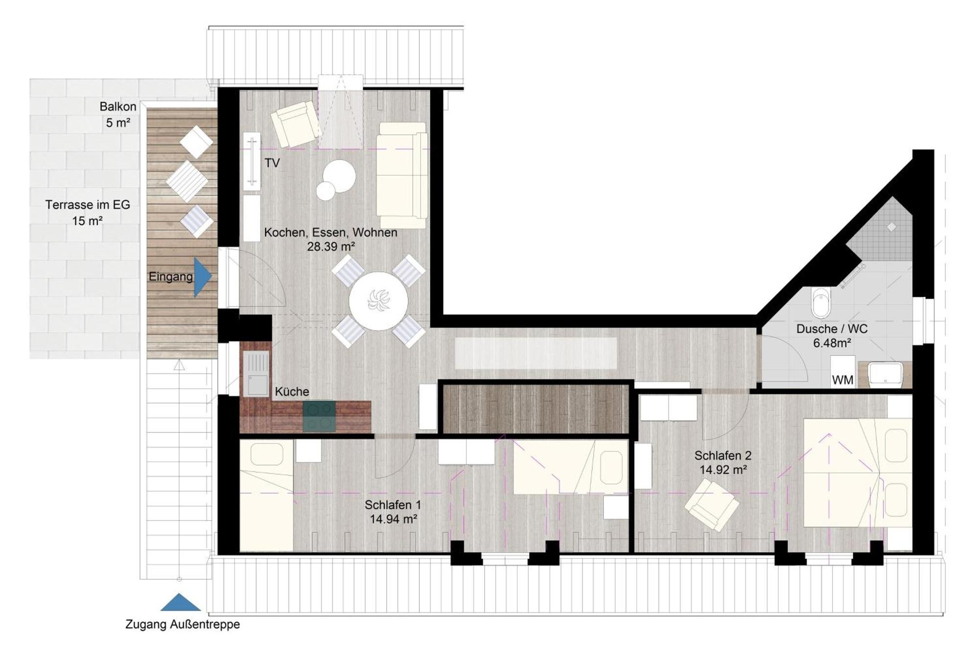 Ferienwohnung Louise Dreschvitz Exteriér fotografie